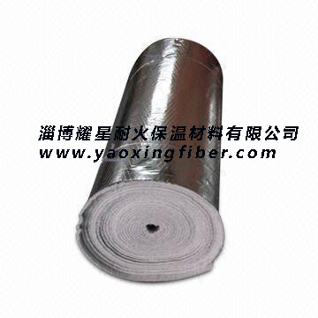 铝箔复合陶瓷纤维布 覆铝箔材料 铝箔复合布